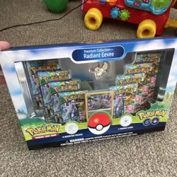 Pokemon Radiant Eevee Premium Box Lot of 5 - 8 Booster Packs & Promo Card - Image 2