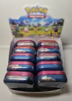 Pokemon Ascended Heroes Tins Display Box NO Packs With Random Cards Lot - Image 2