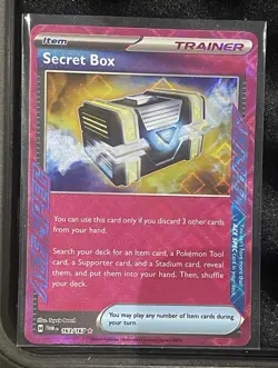 Pokemon TCG Secret Box 163/167 Ace Spec Trainer Card Twilight Masquerade NM - Image 1