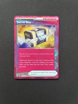 Pokemon TCG Secret Box Ace Spec Trainer 163/167 Twilight Masquerade - Image 1