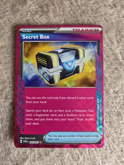 Pokemon TCG Secret Box Ace Spec Trainer 163/167 Twilight Masquerade - Image 1