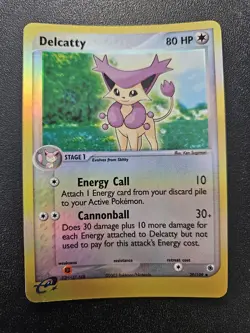 Pokemon EX Ruby Sapphire Delcatty Reverse Holo 29/109 EXC-NEAR MINT - Image 1