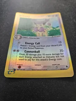 Pokemon EX Ruby Sapphire Delcatty Reverse Holo 29/109 EXC-NEAR MINT - Image 2