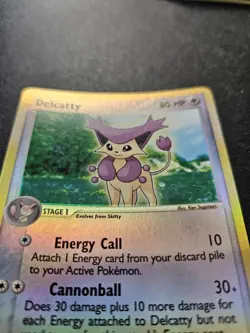 Pokemon EX Ruby Sapphire Delcatty Reverse Holo 29/109 EXC-NEAR MINT - Image 3