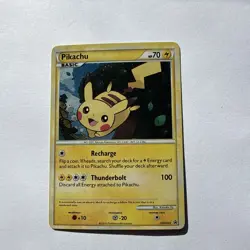 Pokemon Pikachu HGSS03 Black Star Promo 2010 - Image 1