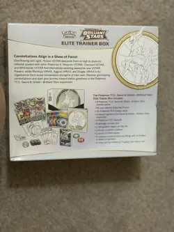 2022 Pokemon Sword & Shield Brilliant Stars Sealed ETB Elite Trainer Box - Image 2