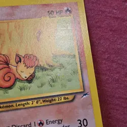 Pokemon 2000 WOTC Neo Destiny: Vulpix 91/105 - LP - Image 2