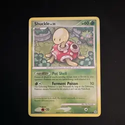 Pokemon TCG Shuckle 109/132 Secret Wonders Common Basic Regular 2007 English - Image 1