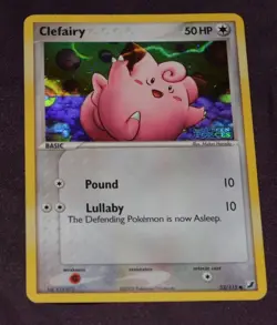 The Pokemon Company Pokemon TCG Clefairy 53/115 EX Unseen Forces Reverse Holo 5… - Image 1