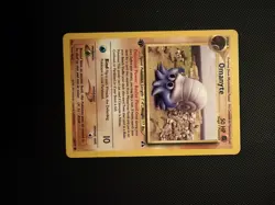 Pokemon Neo Discovery 1st Edition Omanyte 60/75 Yuka Morii Art Work Mint - Image 1