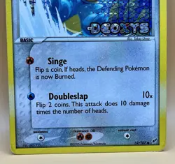 Bagon 52/107 – EX Deoxys (Stamped Reverse Holo) - LP - 2005 Pokemon TCG - Image 3