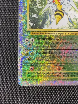 Pokemon TCG Beedrill Legendary Collection 20/110 Reverse Holo Rare 🔥 LP/NM - Image 5