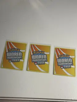 Pokemon TCG Luxray GL LV.X 109/111 World Championships 2009 Lot Of 3 MP - Image 2