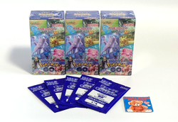 Lot3 Pokemon Card Game Pokemon Go Japanese Sealed Booster Box Set w/5Promo Pack - Image 1