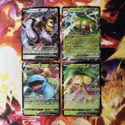 Pokemon TCG Card Lot 4 Card Ex V NM-LP - Image 1
