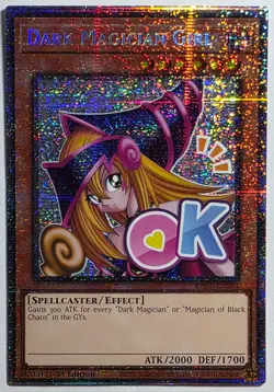 Yugioh Dark Magician Girl RA05-EN084 Starlight Rare 1st Edtion - Image 1