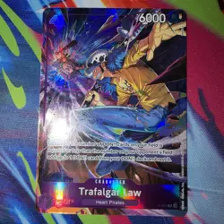 One Piece Trafalgar Law P-093 (Illustration Box 6) Alt Art Promo NM - Image 1