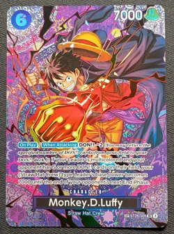 Monkey.D.Luffy ST26-005 SP One Piece OP-15 Adventure on Kami's Island - Image 1