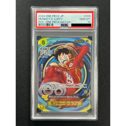 [PSA 10] Monkey D. Luffy ONE PIECE OP07-109 SR ONE PIECE DAY'24 Promo - Image 2