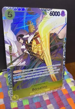 One Piece Borsalino - Adventure on Kami’s Island OP15-EB04 ENG NM #EB04-058 SR - Image 2