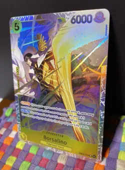 One Piece Borsalino - Adventure on Kami’s Island OP15-EB04 ENG NM #EB04-058 SR - Image 3
