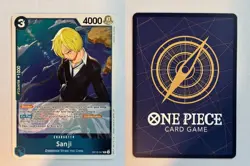 SANJI OP15-047 RARE ADVENTURE ON KAMI'S ISLAND ONE PIECE NEAR MINT - Image 3