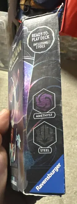 Disney Lorcana: Rise of the Floodborn Amethyst & Steel Starter Deck - Brand New - Image 2