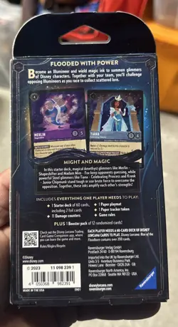 Disney Lorcana: Rise of the Floodborn Amethyst & Steel Starter Deck - Brand New - Image 3