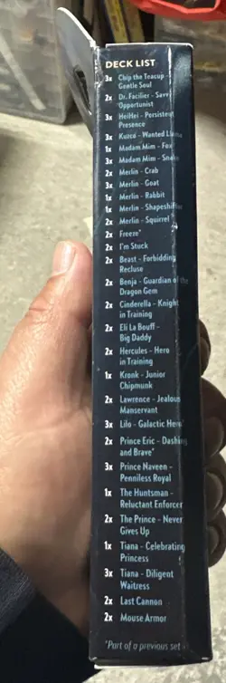 Disney Lorcana: Rise of the Floodborn Amethyst & Steel Starter Deck - Brand New - Image 4