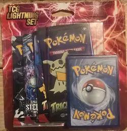 TCG Lightning Set (4 Packs + 1 Bonus Card) - (Walgreens Exclusive) Sealed - Image 1