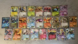 Pokemon 24x EX Card Lot XY BW UR Charizard Eeveelutions Kyogre Giratina + More - Image 1