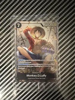 One Piece Monkey.D.Luffy Character Card P-075 Mini Tin Vol. 2 Promo #1 - Image 1