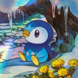 Piplup AR 085/080 M2: Inferno X Korean Pokemon Card TCG Holo Art Rare NM 🇺🇸 - Image 3