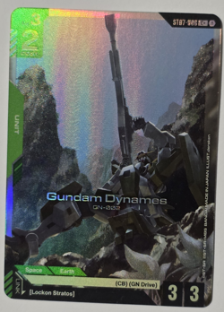 Gundam Card Game Gundam Dynames ST07-006 C+ English - Image 1