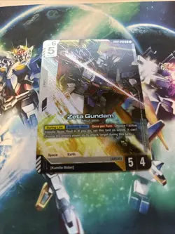 Gundam Card Game - Zeta Gundam GD02-069 LR English Holofoil - Image 1