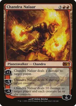 1x Chandra Nalaar LP Eng MTG - Magic 2010 - Image 1