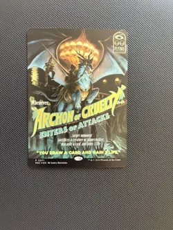 Archon of Cruelty (Showcase) Commander: Duskmourn: House of Horror Foil - Image 1