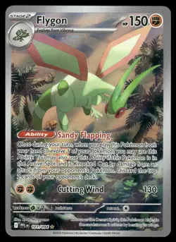 Cards Flygon 101/094 Phantasmal Flames Illustration Rare NM *2 - Image 1