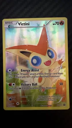 Pokemon Victini XY117 Black Star Promo - Image 1
