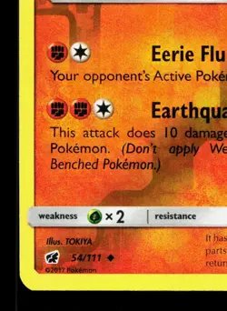 Gastrodon 54/111 Crimson Invasion LP Reverse Holo Pokemon Card TCG - Image 4