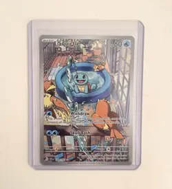 Pokemon Squirtle 148/142 Illustration Rare Full Art Holo Stellar Crown 2024 Eng… - Image 1