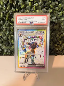 Pokemon TCG Umbreon EX Scarlet & Violet Promo SVP 176 PSA 9 - Image 1