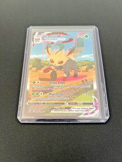 Leafeon VMAX ALT ART Pokemon 2021 evolving skies secret rare 205/203 - Image 1