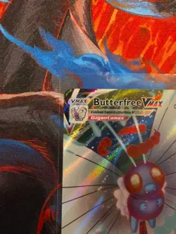 Pokemon Butterfree VMAX 002/189 Darkness Ablaze Ultra Rare Holo - Image 2