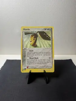 Pokemon TCG: EX Sandstorm Mawile 9/100 Holo Rare SWIRL HP/DMG - Image 2