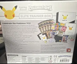 Pokemon Celebrations Elite Trainer Box 25th Anniversary 2021 Pikachu - Image 3