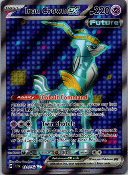 Pokemon TCG - Iron Crown ex 191/162 Ultra Rare Temporal Forces NM/M - Image 1