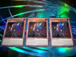 3x Fiendsmith Engraver 1st Edition Ultra Rare RA04-EN049 Yu-Gi-Oh! - Image 1