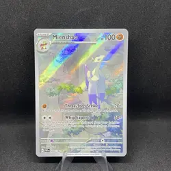 Mienshao 200/182 Holo Pokemon Card Paradox Rift Ultra Rare NM/MINT TCG - Image 1