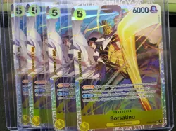 4x Play Set One Piece English - Borsalino - EB04-058 - SR - NM - Image 1